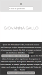 Mobile Screenshot of giovannagallo.it